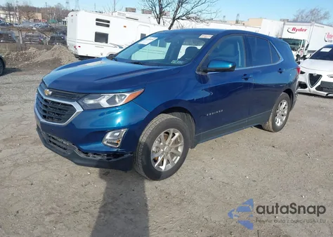 2020 Chevrolet Equinox Awd Lt 1.5L Turbo из США, поврежденный, VIN 2GNAXUEV5L6186844